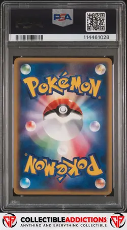 2002 Pokemon Japanese Split Earth #007 Ledian Holo Swirl PSA 10 Gem Mint - Image 2