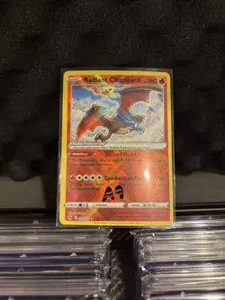 Pokemon Sword & Shield Crown Zenith Radiant Charizard 020/159 NM A9 - Image 1