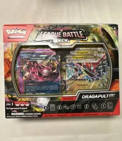 Pokemon TCG Dragapult Ex League Battle Deck Sealed Fezandipiti Ex - Image 1
