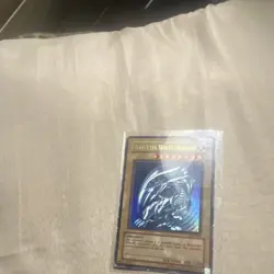 Blue-Eyes White Dragon SDK-001 Holo Monster Card Konami Yu-Gi-Oh! TCG 3000/2500 - Image 2