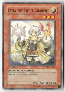 Yugioh - Lyna the Light Charmer TSHD-EN024 1st Edition - The Shining Darkness - Image 1