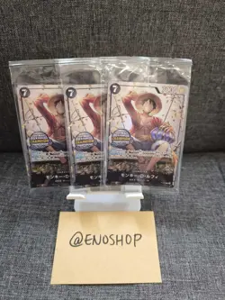 Monkey.D.Luffy (P-075) PROMO - Asia Exclusive - Japanese - One Piece - Sealed - Image 2
