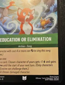 Education Or Elimination 97/204 Uncommon Winterspell Disney Lorcana TCG - Image 5