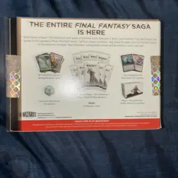MTG Magic Gathering FINAL FANTASY VII SEALED BUNDLE (Includes 9 PLAY BOOSTERS) - Image 2