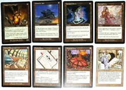Magic the Gathering * MTG * 8 Vintage Artifacts * LP - Image 1
