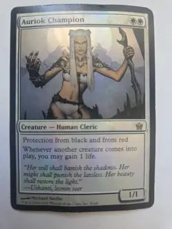 FOIL Auriok Champion Fifth Dawn MTG Magic The Gathering 6755 - Image 1