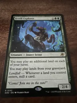 IceTill Explorer MTG Edge of Eternities Card NM Condition - Image 1