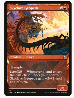 Skyclave Geopede - Zendikar Rising (x4) PLAYSET MtG Magic the Gathering NM/LP - Image 1