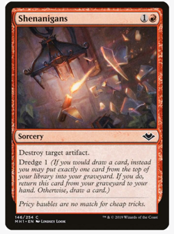 Shenanigans - Modern Horizons (MH1) (x4) PLAYSET MtG Magic the Gathering NM/LP - Image 1