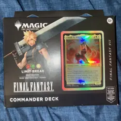 Magic The Gathering MTG Final Fantasy Cloud Commander Deck "Limit Break" - Image 1