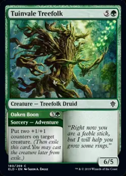 Tuinvale Treefolk - Near Mint MTG Throne of Eldraine - Image 1