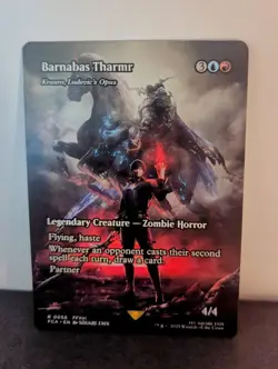 Barnabas Tharmr - Kraum, Ludevic's Opus 0056 - Final Fantasy - MTG Borderless - Image 1