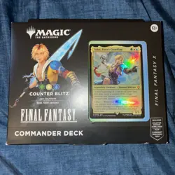 MTG Magic The Gathering Final Fantasy Commander Deck Tidus- Sealed - Image 1