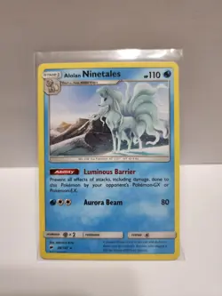 Alolan Ninetales 28/147 Burning Shadows Rare Pokemon TCG Card [ENG] - Image 1