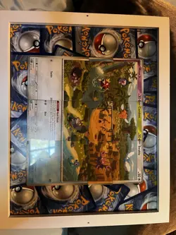 Pokemon 2023 Scarlet And Violet Illustrator HYOGONOSUKE Framed Art Set - Image 1