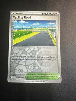 Pokemon 2023 TCG - Cycling Road 157/165 - Reverse Holo - 151 - Image 1