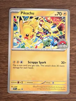 POKEMON TCG PIKACHU World Championships 2025 Promo Card 225 - Image 2