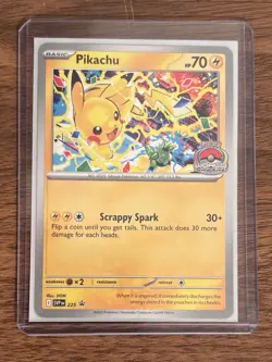 POKEMON TCG PIKACHU World Championships 2025 Promo Card 225 - Image 4