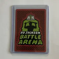 Bo Jackson Battle Arena D-Harp First Edition Rookie Inspired Card HP 120 - Image 2