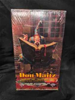 DON MAITZ Fantasy Art Trading Card Box SEALED 36 Packs 1994 FPG - Image 1