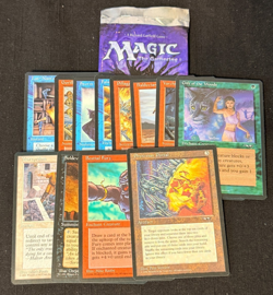 Magic the Gathering MTG Alliances 12 Card Lot Plus Opened Pack NM/M - Image 1