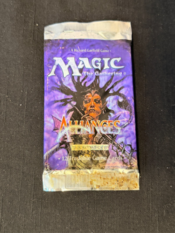 Magic the Gathering MTG Alliances 12 Card Lot Plus Opened Pack NM/M - Image 2