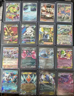 Pokemon TCG Lot 17 Cards Charizard EX Full Art Secret Rare. - Image 1