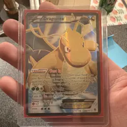 Pokemon Dragonite EX 108/111 XY-Furious Fists Ultra Rare Full Art Holo Card - Image 1