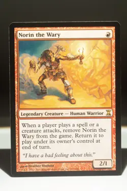 Rare Time Spiral Norin the Wary Regular Magic: The Gathering Card (played) - Image 2
