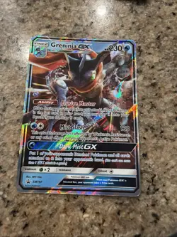 Pokemon Greninja GX SM197 Promo Holo GX Stage 2 230HP Card English - Image 1