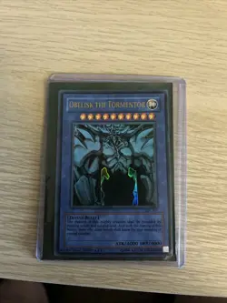 Yugioh Obelisk the Tormentor GBI-002 Ultra Rare LP - Image 1