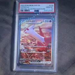 Pokemon latias EX 239 surging sparks card psa 10 graded - Image 1