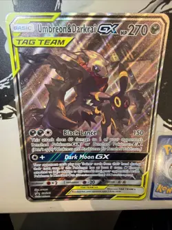 Umbreon & Darkrai GX SM241 promo JUMBO CARD - Image 3
