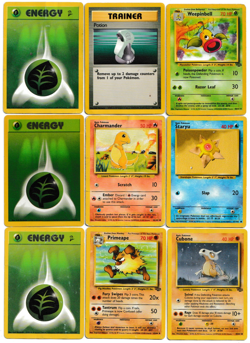 Lot of 30 Pokemon 1999 vintage Cards Non-Holo - Image 3