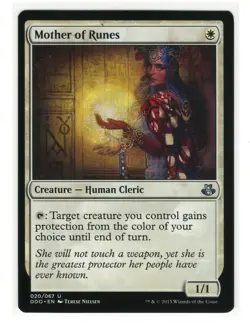 MTG Mother of Runes Duel Decks Elspeth vs Kiora Magic The Gathering TCG - Image 1