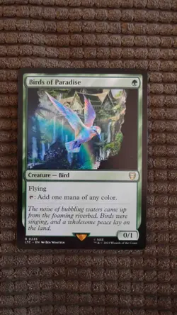 Magic: the Gathering / MtG Birds of Paradise x1 Lord of the Rings Commander - Image 1