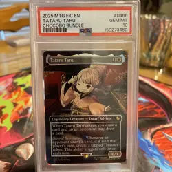 💎PSA 10 TATARU TARU TRACK FOIL MTG FINAL FANTASY COMMANDER CHOCOBO #0466 - Image 1