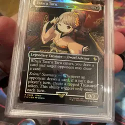 💎PSA 10 TATARU TARU TRACK FOIL MTG FINAL FANTASY COMMANDER CHOCOBO #0466 - Image 4