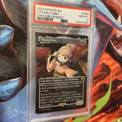 💎PSA 10 TATARU TARU TRACK FOIL MTG FINAL FANTASY COMMANDER CHOCOBO #0466 - Image 5