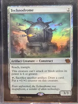 Technodrome 0179 Foil Teenage Mutant Ninja Turtles Magic The Gathering - Image 2