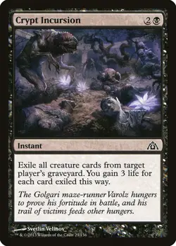 MTG Crypt Incursion ** Dragon's Maze ** English (NM) - Image 1