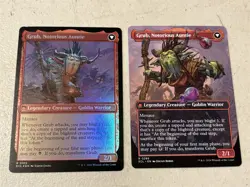 2 x mtg Grub Storied Matriarch, 1 foil, 1 borderless, Lorwyn Eclipsed, unplayed - Image 2