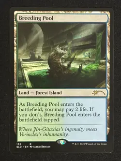1x MTG Breeding Pool - Secret Lair Drop Series (SLD) #132 - Magic the Gathering - Image 1