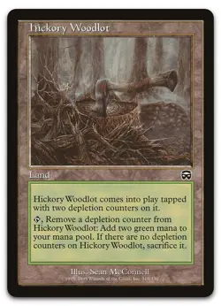 Hickory Woodlot #319 (NM) Mercadian Masques MMQ Magic MTG - Image 1