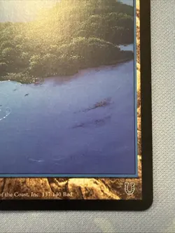 Island - Full Art Unhinged UNH Magic MTG - Image 4