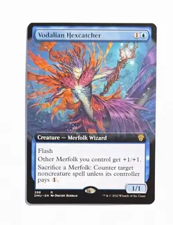 Vodalian Hexcatcher ~ Magic MTG Dominaria United ~ Extended Art #398 - Image 1
