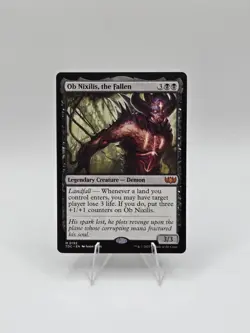 Ob Nixilis, the Fallen Commander: Tarkir: Dragonstorm Regular Near Mint - Image 1