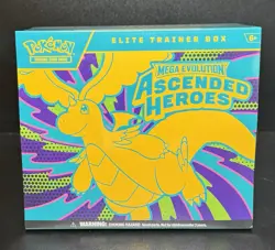 Pokemon TCG - Ascended Heroes ETB Elite Trainer Box Sealed In-Hand - Image 1