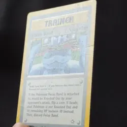 Focus Band 86/111 Rare Trainer Neo Genesis 2000 WOTC Pokemon English - Image 3