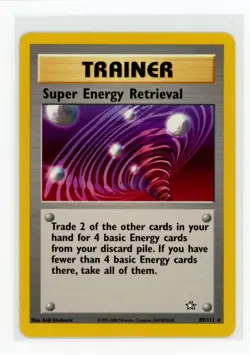 Pokemon Neo Genesis #089/111 Super Energy Retrieval - Image 1